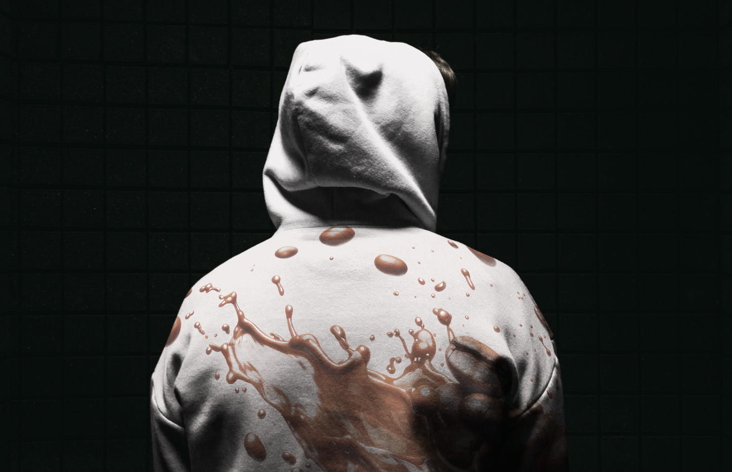 Coffee Splash Hoodie - Back