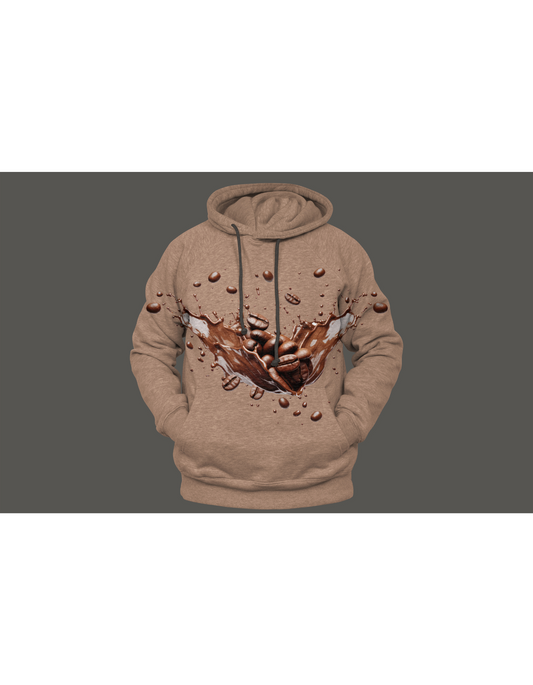Coffee Splash Hoodie - Front